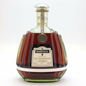 MARTELL XO SUPREME マーテル XO スプリーム グリーンボトル 1L 40% コニャック ブランデー◆おたからや【L-A57768】