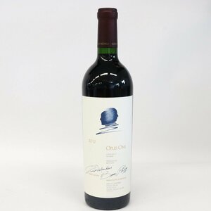 オーパスワン 2012 ナパバレー 14.5% 750ml 赤ワイン カリフォルニア【チルド配送】OPUS ONE/WINE◆おたからや【K-A48045】