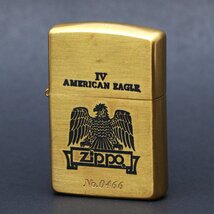 限定1500個 No,466 AMERICAN EAGLE Ⅳ 発売記念 ZIPPO ジッポ 箱付き 喫煙具 ※着火未確認 ◆おたからや【C-A49639】同梱-2_画像1