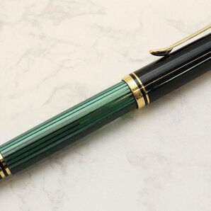 (ペン先14C585) Pelikan ペリカン 万年筆 スーベレーン 緑縞 ペン先14C585 計1点 箱付き ※筆記未確認 ◆おたからや【F-A52683】同梱-2の画像3