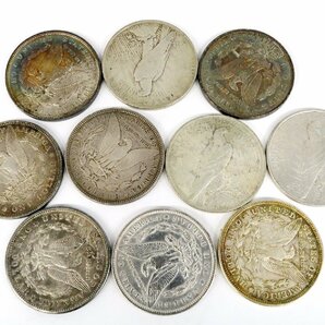 古いアメリカ 1ドル銀貨 コイン 計10枚 ※明細有り◆おたからや【x-A63881】同梱-3の画像3