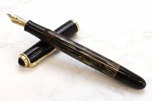 (14C) Pelikan ペリカン 万年筆 スーベレーン ペン先14C585 緑縞 計1点 ※筆記未確認 ◆おたからや【M-A27410】同梱-2_画像1