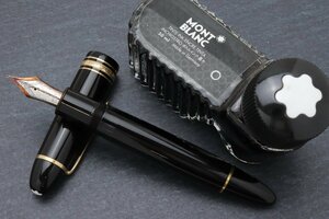 (ペン先14C)MONTBLANC モンブラン マイスターシュティック149 万年筆 インク付きペン先14C/585※筆記未確認◆おたからや【L-A43014】同梱-2