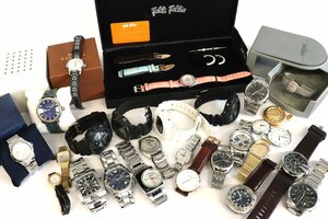  Junk clock * Coach, Longines, Hori Hori, Emporio Armani, Seiko other lady's men's wristwatch * operation not yet verification *.. from .[M-A50362]