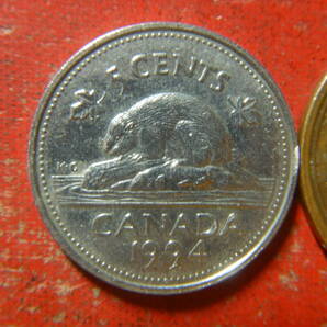 外国・カナダ／５セント・ニッケル貨（1994年） 240404の画像1