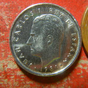外国・スペイン／１０ペセタ白銅貨（1984年） 240407の画像2
