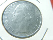 外国・イタリア／１００リレ・ステンレススチール貨（1971年）　24040803_画像4