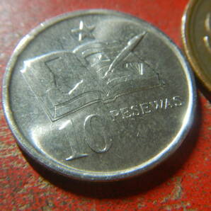 外国・ガーナ／１０ペセワ・ニッケル張りスチール貨（2004年） 240415の画像3