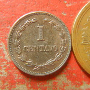 外国・エルサルバドル／１センタボ青銅貨（1972年） 240422の画像2