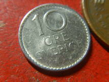 外国・デンマーク／１０オーレ白銅貨（1970年）　24042802_画像3