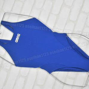 arena アリーナ FAR-9002W STRUSH J ストラッシュJ メダリスト ロングディスタンス RIMIC ハイカット 女子競泳水着 ブルー サイズMの画像1