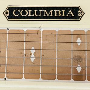 音出し確認 スチールギター COLUMBIA CEG コロムビア (ハワイアン スティールギター ラップスチール LAP STEEL 現状品の画像4