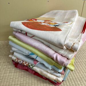  tsukesage together 10 goods remake raw materials hand made cloth dressing practice A258