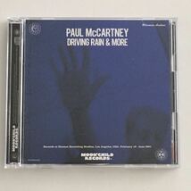 送料無料 評価1000達成記念 ロックCD Paul McCartney “Driving Rain & More” 2CD Moonchild 日本盤_画像1