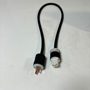  used original work audio for power supply cable HUBBELL is  bell? non plating Canare LP-3V20AC