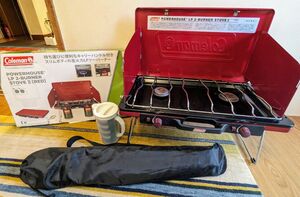 Coleman コールマンパワーハウスLP ツーバーナーストーブII スタンド Colemanコッブ