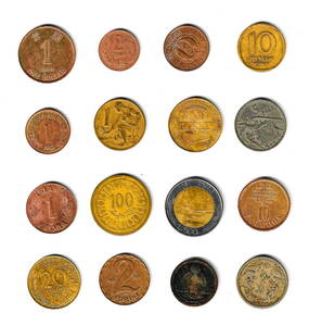 外国古銭　まとめて　16枚 蔵出　主にヨーロッパ - zd-78