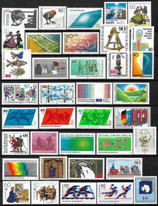 ★1979-1985年 -ドイツ 記念切手 100種(1種完,2種完,3種完) - 未使用(MNH)★ZW-704