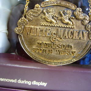 未開封 古酒 WHYTE ＆ MACKAY 21 YEARS OLD SCOTCH WHISKY 750ml 43° 未開封化粧箱入り 当時物の画像3