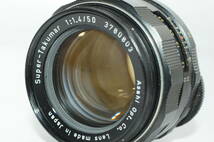 【外観特上級】PENTAX ペンタックス Super-Takumar 50mm F1.4 　#b1091_画像3