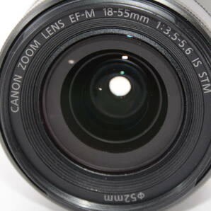 【外観並級】Canon 標準ズームレンズ EF-M18-55mm F3.5-5.6IS STM  #b1153の画像4