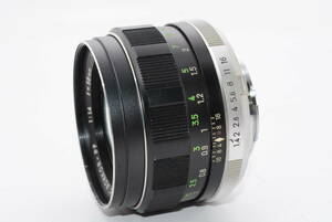 【外観特上級】MINOLTA ミノルタ MC ROKKOR-PF 58mm F1.4　#e8338-1