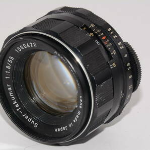 【外観特上級】Pentax 広角 単焦点 M42 Super Takumar 55mm F1.8 #s6705の画像1