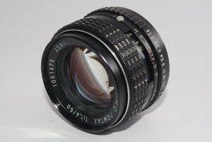 【外観特上級】SMC PENTAX 50mm F1.4　ペンタックス　#s5203