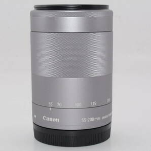 【外観特上級】Canon EF-M55-200mm F4.5-6.3 IS STM(シルバー)  #u1160の画像3
