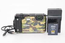 【オススメ】Nikon デジタルカメラ COOLPIX W300 GR クールピクス カムフラージュ 防水_画像6