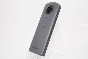 RICOH THETA V メタリックグレー 360度カメラ 手ブレ補正機能搭載 4K動画 360度空間音声 910725