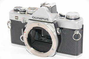 【外観特上級】オリンパス OLYMPUS フィルム一眼レフカメラ ボディ シルバー OM-1　#u0686