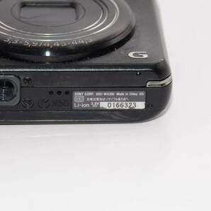 【外観特上級】SONY ソニー Cyber-shot DSC-WX200 ブラック #s6560の画像5