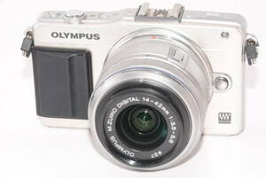 【外観並級】OLYMPUS ミラーレス一眼 PEN mini E-PM2　レンズキット　#t12191