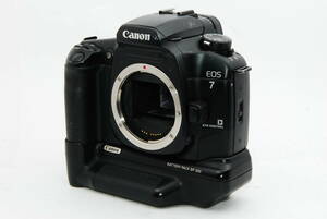 【外観特上級】Canon キヤノン EOS7 ボディ ＋ BATTERY PACK BP-300　#s6745