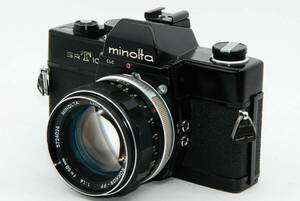 【外観特上級】minolta SRT101 ブラック / MC ROKKOR-PF 58mm F1.4　#s7023