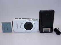 【外観特上級】Canon デジタルカメラ IXY30S ホワイト IXY30S(WH)_画像1