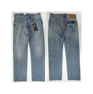 Levis505 リーバイス505 レギュラー ストレッチ クール DRY ストレート ライトブルー W33L32 00505-1772 24-0410-5-7の画像5