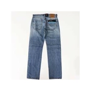 Levis505 リーバイス505 レギュラー ストレッチ クール DRY ストレート ライトブルー W33L32 00505-1772 24-0410-5-7の画像3