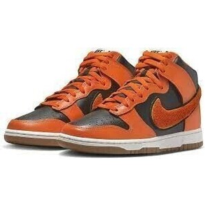 NIKE ナイキ ダンク HI レトロ 黒オレンジ 28㎝ DR8805-002 23-1225-17-2の画像1