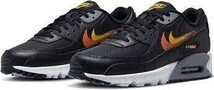 NIKE ナイキ AIRMAX 90 黒黄 28.5cm FJ4229-001 24-0208-5-3_画像1