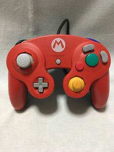 ゲームキューブコントローラー クラブニンテンドー マリオ 任天堂 限定品　レッド