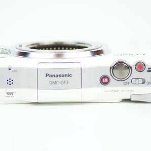 パナソニック PANASONIC DMC-GF3 ミラーレス一眼カメラ ホワイトボディ ズームレンズセット（G VARIO 14-42mm F3.5-5.6） 1555の画像8