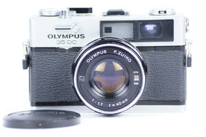 オリンパス OLYMPUS 35DC レンジーファインダー 35mm f1.7の明るいレンズ搭載機 露出計動作 9324 