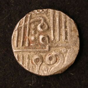 中世インド　デリー・スルタン朝 8 Ganiビロン貨（1318-1320）[E3221]コイン