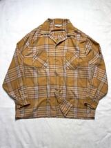 デザイン着心地抜群　Dan River check shirt 刺繍チェック　ネルシャツ　　復刻　L_画像2