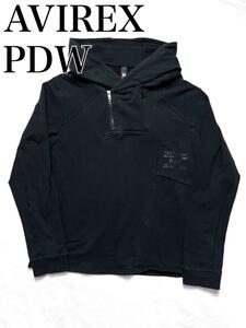 P.D.W by AVIREX Technical half zipano подставка половина Zip 2XL