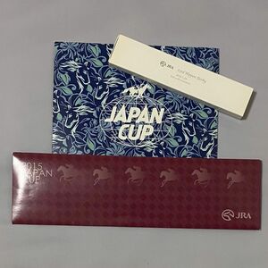 JRA ジャパンカップ ネクタイ スカーフ 扇子