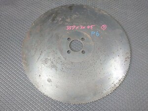 良中古　岡崎　日立　高速電機 用　Φ370ｘｔ3ｘ内径45mm　メタルソー　替刃