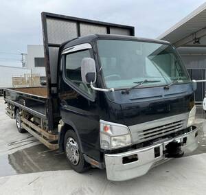  Canter 5 speed MT turbo 3t carrier re-upholstering assumption protector extension 4.3m body flat deck wide deco truck Elf Dutro Toyoace Dyna 